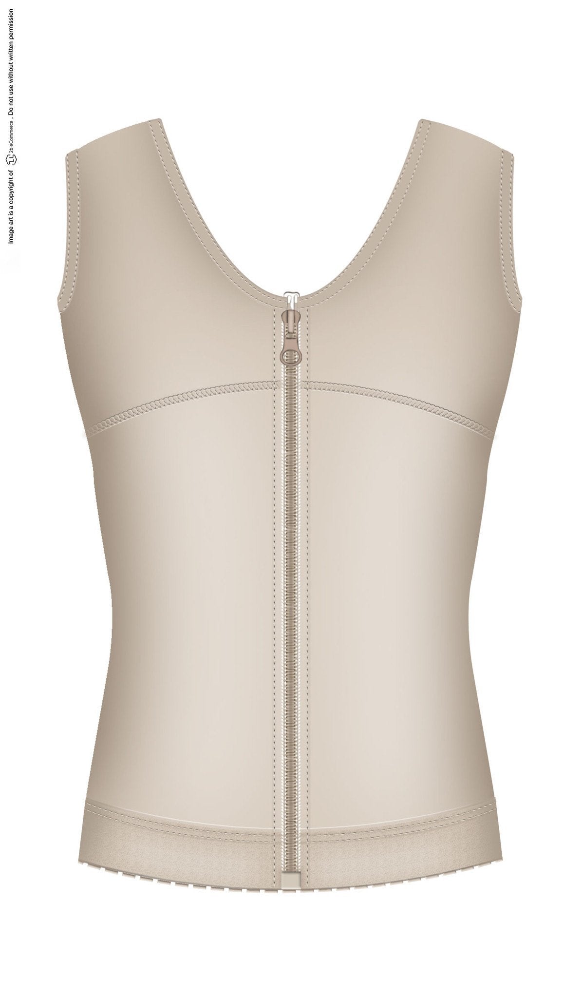 Fajas Salome 0122 Chaleco Hombre Alta Compresion