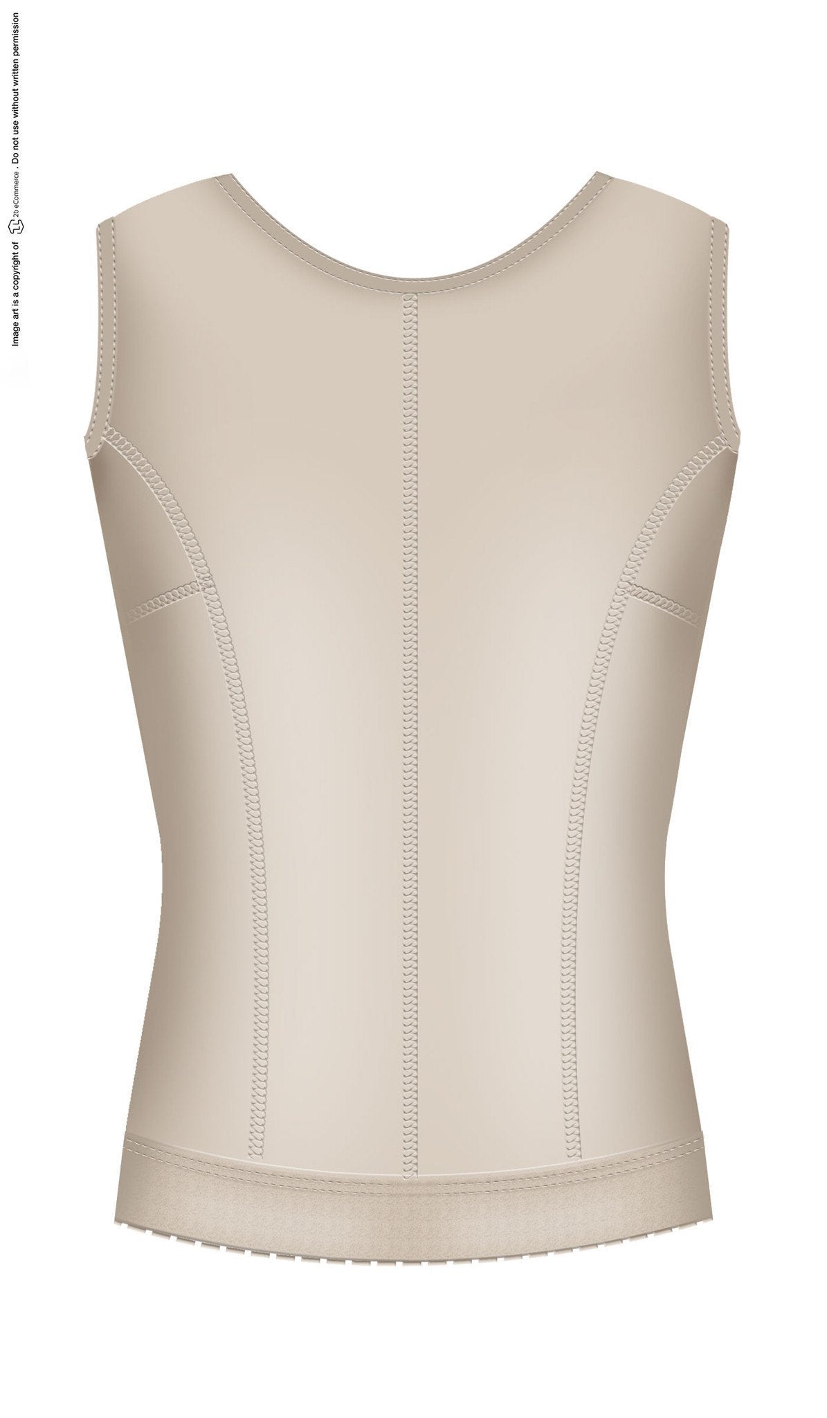 Fajas Salome 0122 Chaleco Hombre Alta Compresion