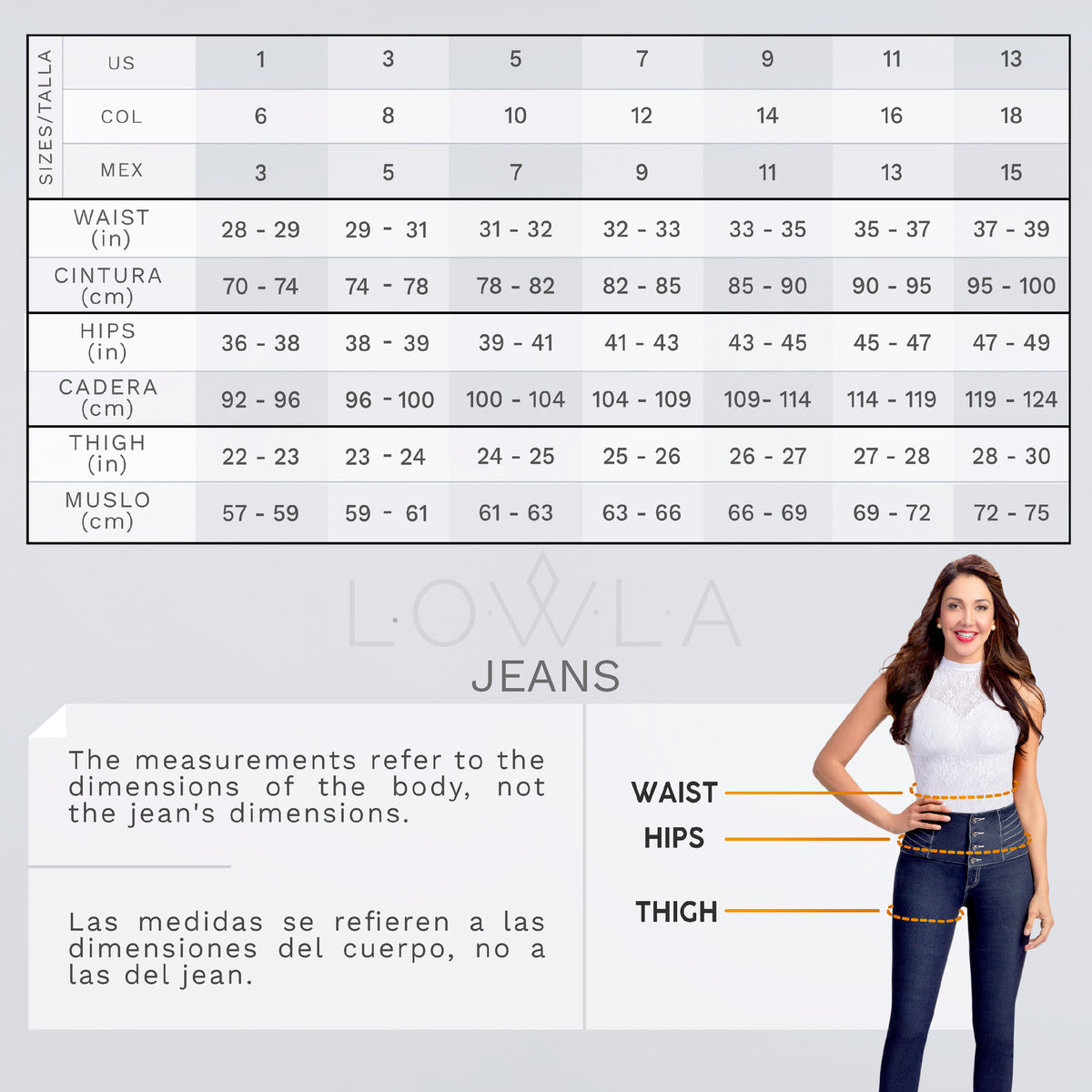 Lowla Fashion Shapewear 218236 Pantalones Skinny Jeans para Mujer Levanta Glúteos