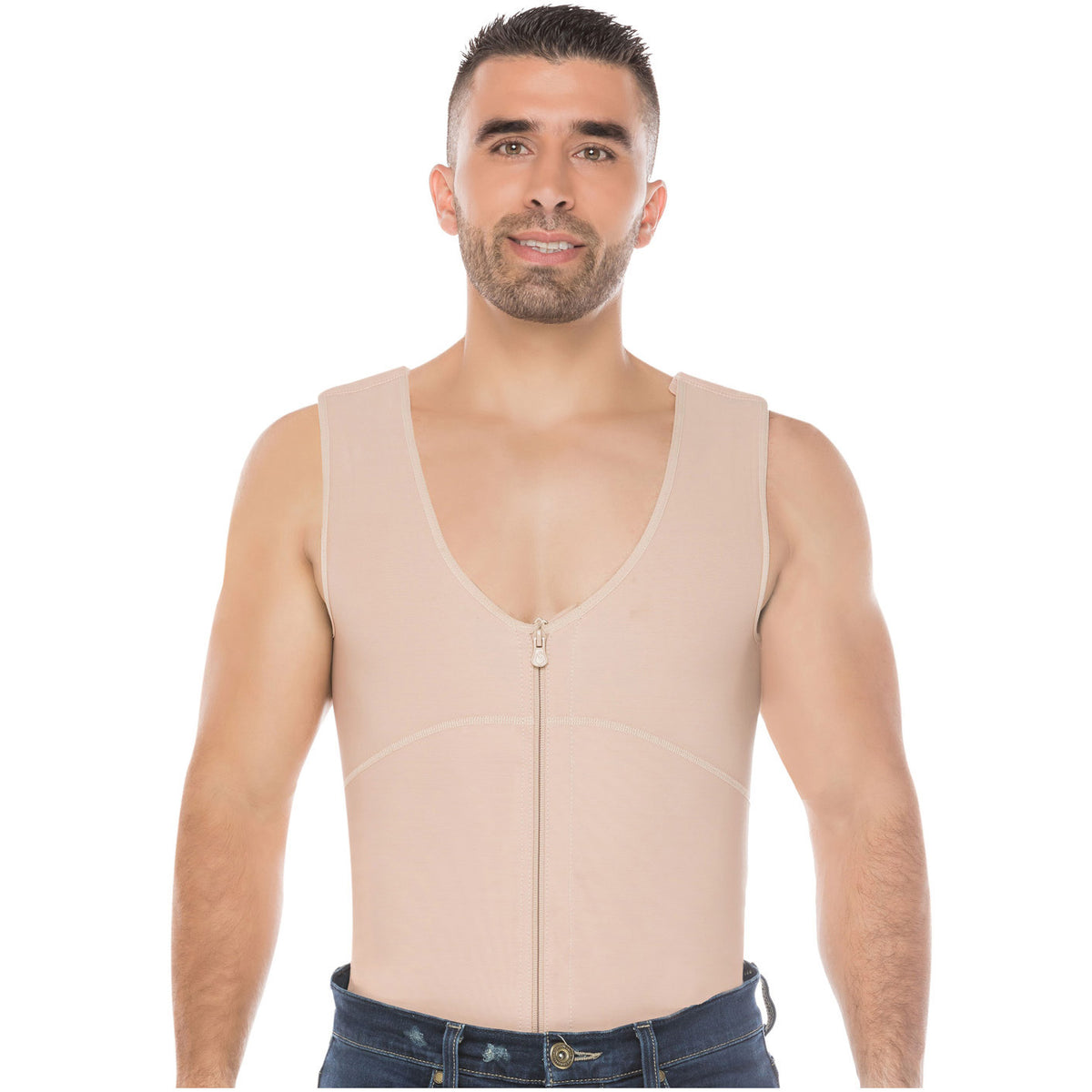 Fajas Salome 0122 Chaleco Hombre Alta Compresion