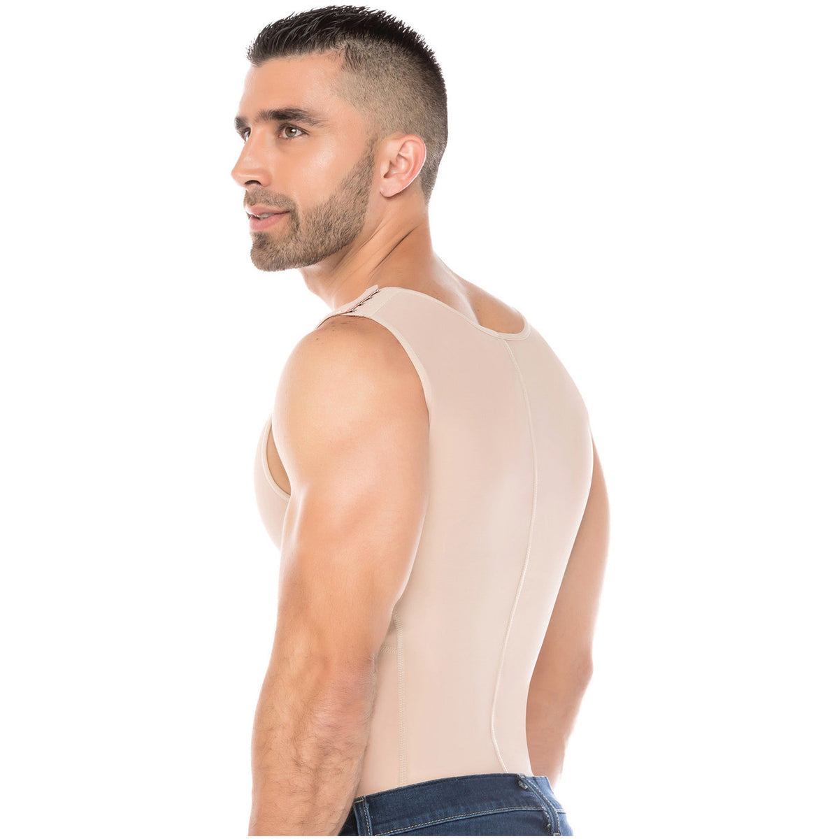 Fajas Salome 0122 Chaleco Hombre Alta Compresion