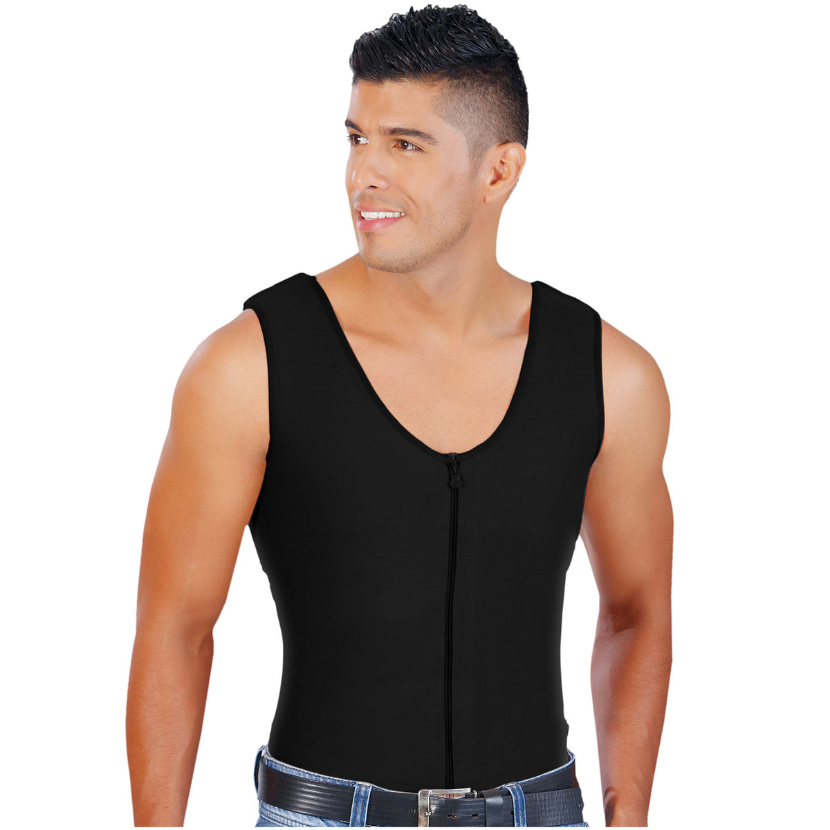 Fajas Salome 0122 Chaleco Hombre Alta Compresion