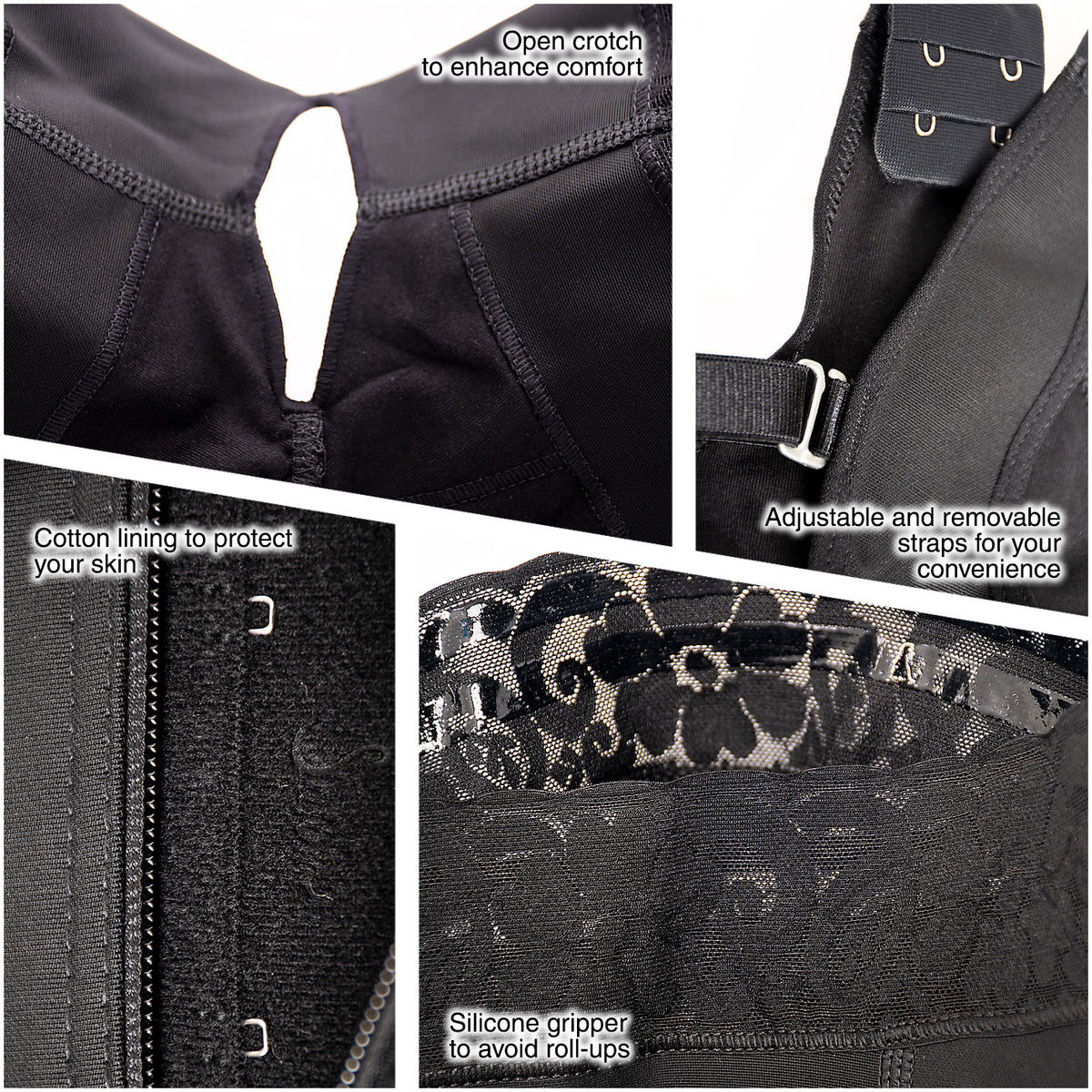 Fajas Salome 0217 Women's Postsurgery Body Shaper Levanta Glúteos