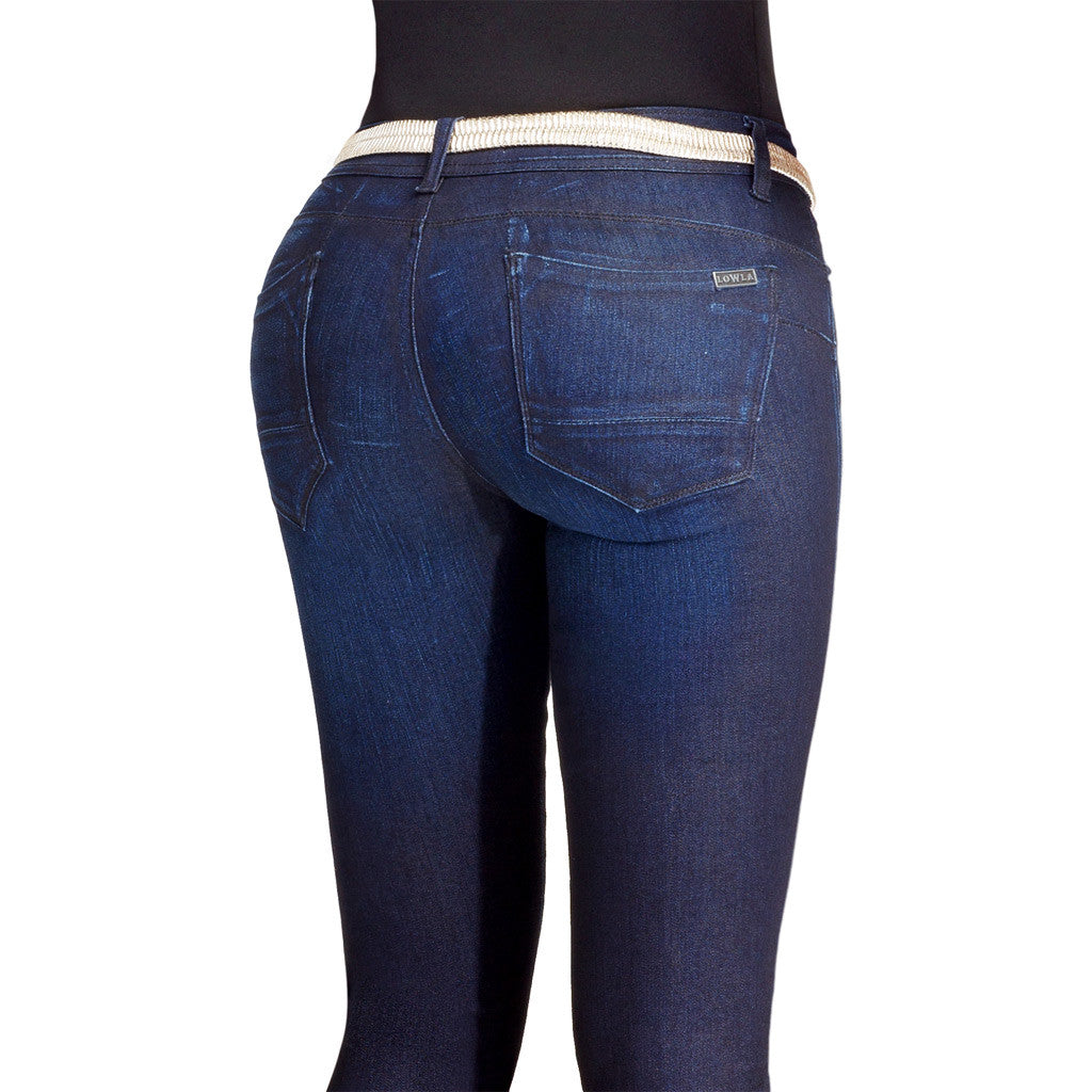 Lowla Fashion Shapewear 218236 Pantalones Skinny Jeans para Mujer Levanta  Glúteos