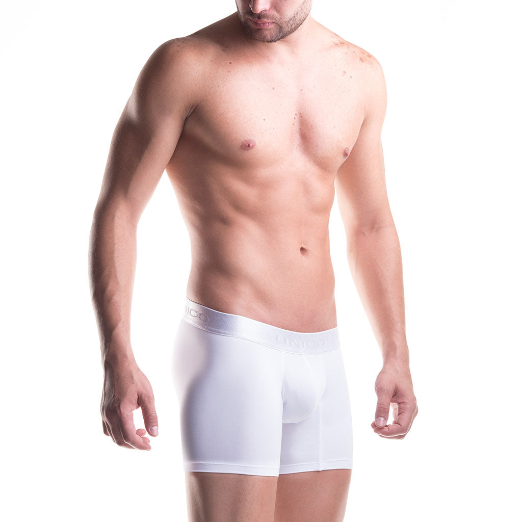 Boxer Copa Medio Microfibra Cristalino